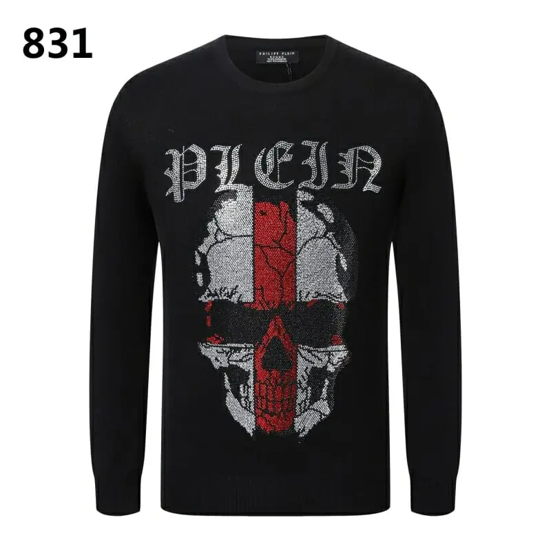 philipp plein pp pull  manches longues pour homme s_1111b01